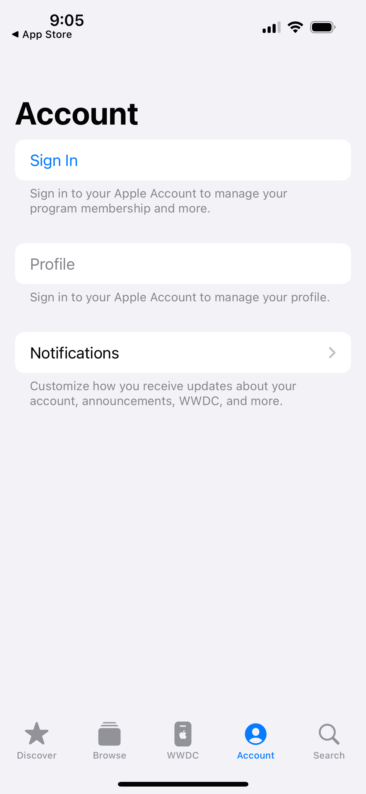 Step 2: 使用 Apple ID 登入 Developer App